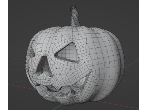 Pumpkin02 3Dモデル