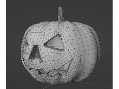かぼちゃ02 3Dモデル