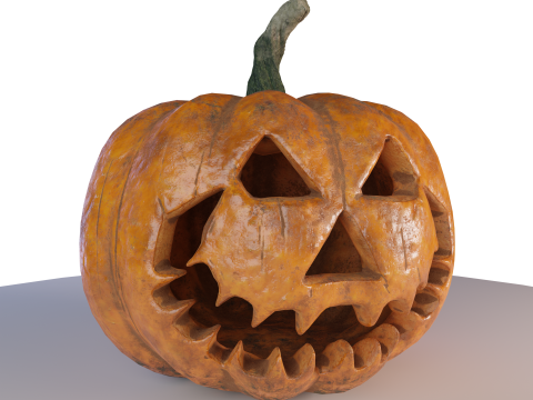Pumpkin03 Modelo 3D