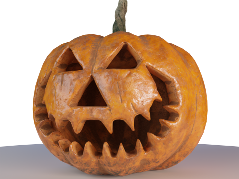 Pumpkin03 3D Model