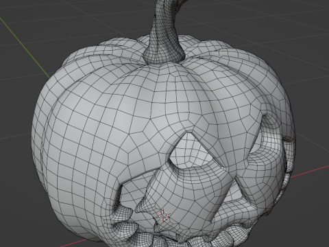 Pumpkin03 3D Model
