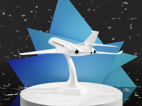 Dassault Falcon 6x for 3D Printing 3D Print Model