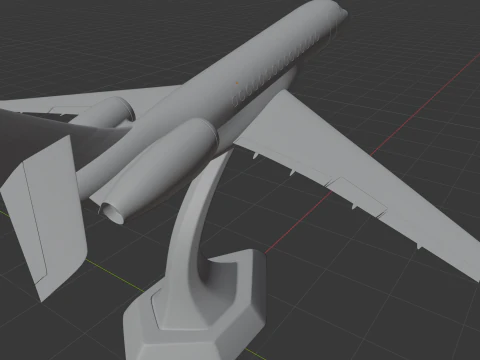 Dassault Falcon 6x for 3D Printing 3D Print Model