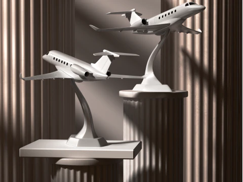 Embraer Praetor 600 3D Print Model