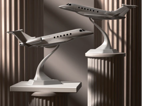 Embraer Praetor 600 3D Print Model