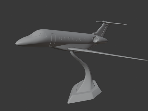 Embraer Praetor 600 3D-printmodel