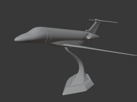 Embraer Praetor 600 3D Print Model