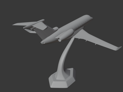Embraer Praetor 600 3D-printmodel