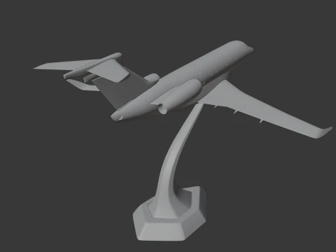 Embraer Praetor 600 3D Print Model