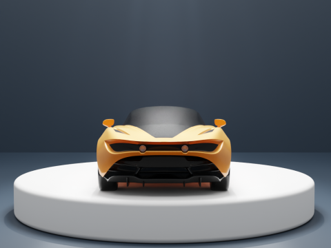 McLaren 720S Basic Model 3D Принт Модель