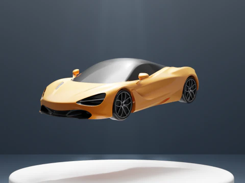 McLaren 720S Basic Model 3D Print Model