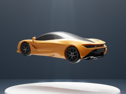 McLaren 720S Basic Model 3D Принт Модель