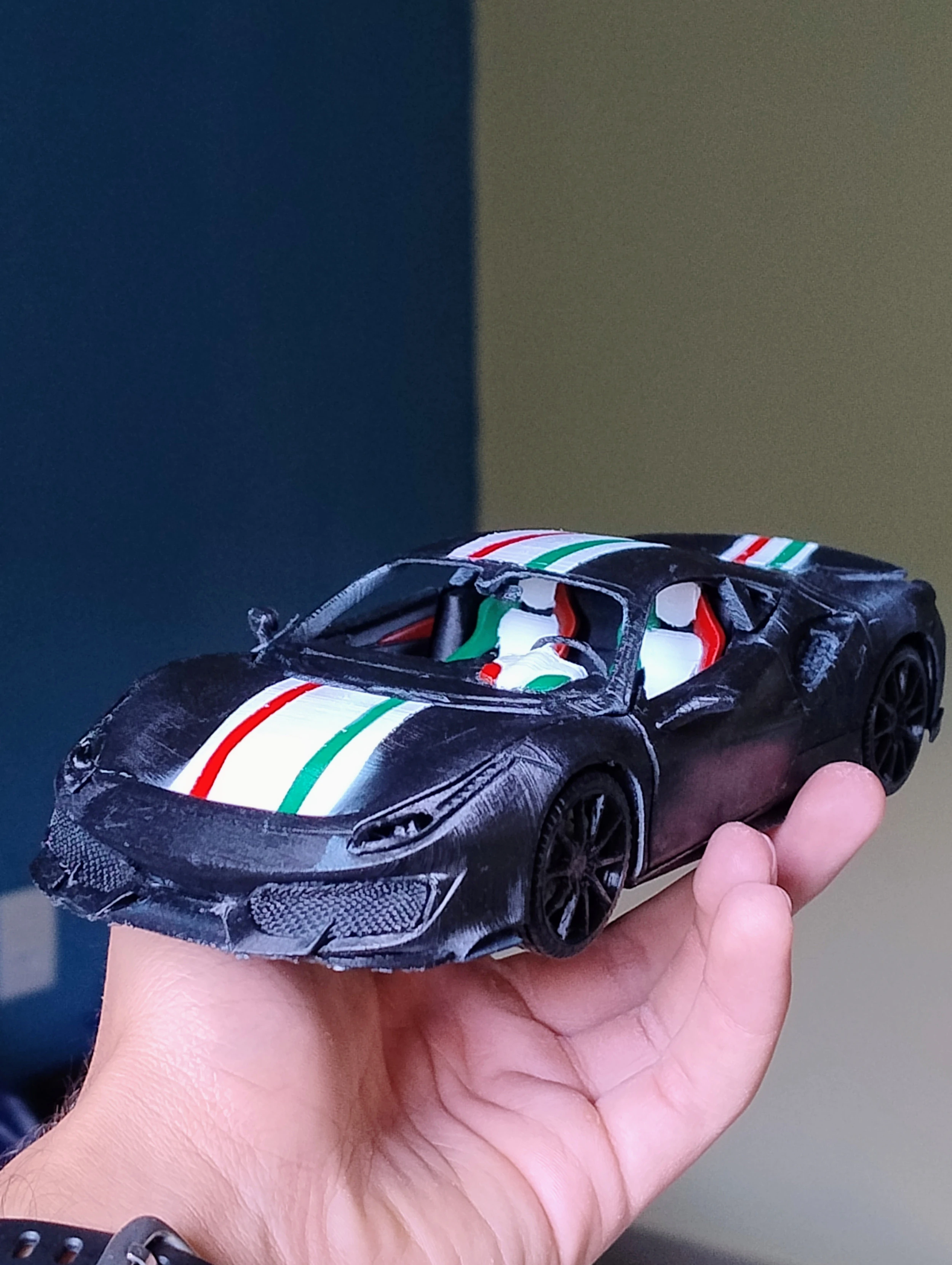 Ferrari 488 Pista 3D Print Model .c4d .max .obj .3ds .fbx .stl .blend 