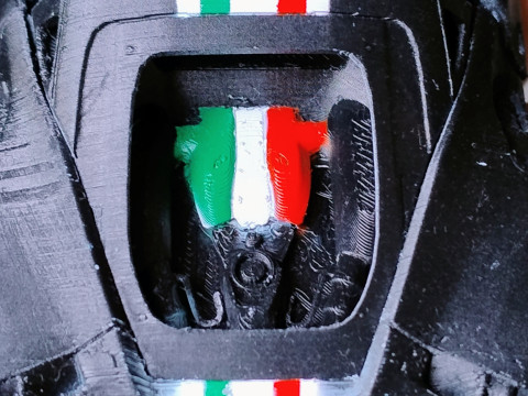 Ferrari 488 Pista 3D 프린트 모델