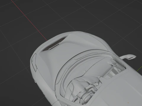 Ferrari 488 Pista 3D Print Model