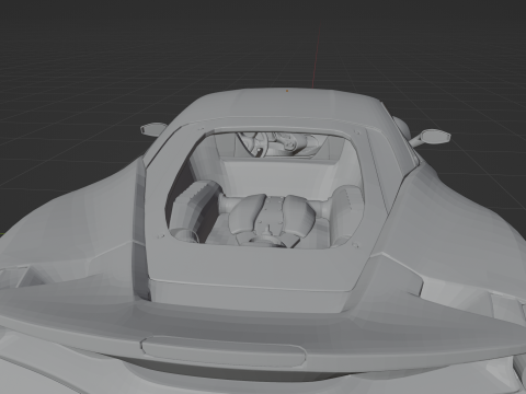 Ferrari 488 Pista 3D 프린트 모델