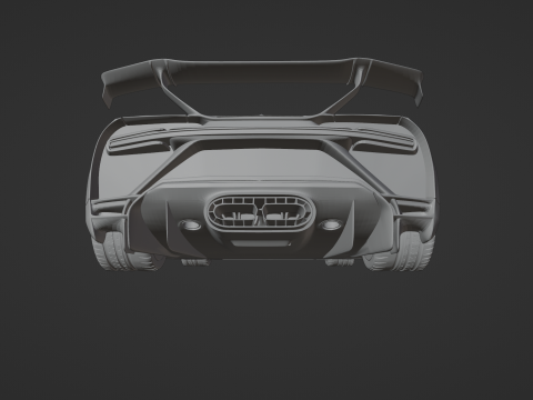 Bugatti Chiron Pur Sport Modelo de Impressão 3D
