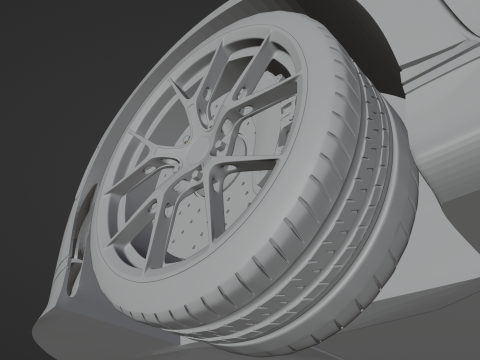 Bugatti Chiron Pur Sport Modelo de Impressão 3D