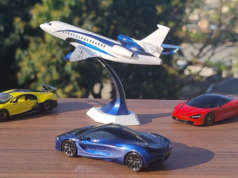 Dassault Falcon 8x para impress&atilde;o 3D Modelo de Impressão 3D