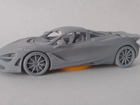 McLaren 750s 1 24 Model Cetak 3D