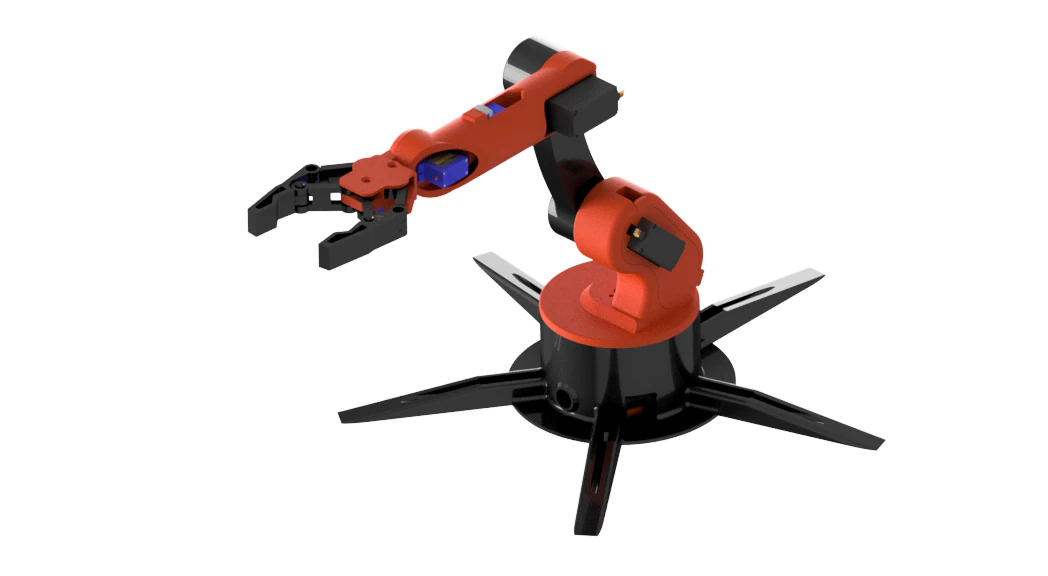 ロボットアーム 3Dプリントモデル .c4d .max .obj .3ds .fbx .stl .blend 