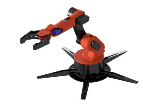 Robotic Arm 3D प्रिंट मॉडल