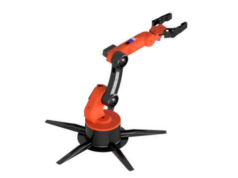 Robotic Arm Modelo de Impressão 3D