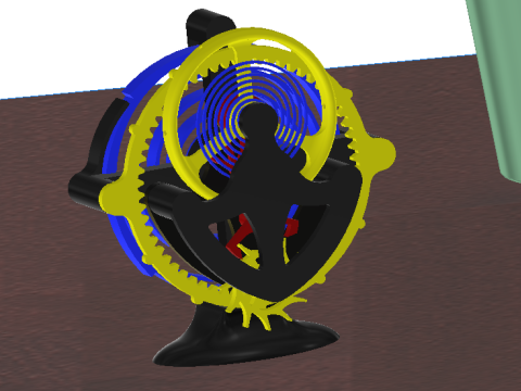 Tourbillon 3D Принт Модель
