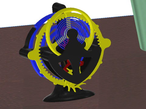 Tourbillon 3D Print Model