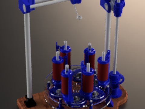 Braiding Machine 3D Принт Модель