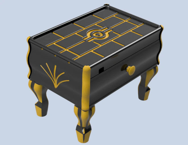 Mystrey Box 3D Print Model .c4d .max .obj .3ds .fbx .stl .blend