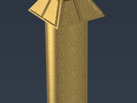 Mystrey Pyramid Model Cetak 3D