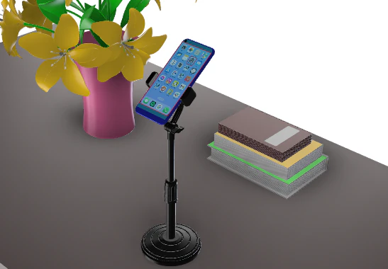 Smart Phone Stand 3D Print Model .c4d .max .obj .3ds .fbx .stl .blend 