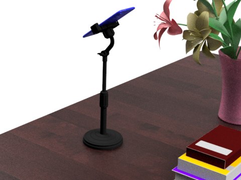 Smart Phone Stand Model Cetak 3D