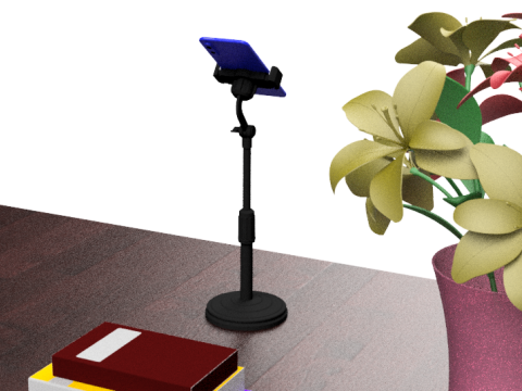 Smart Phone Stand Model Cetak 3D