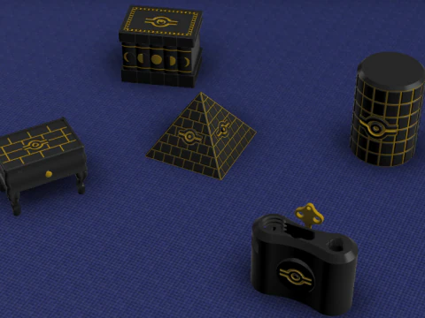 Trousse de casse-t&ecirc;te Modèles 3D en vedette