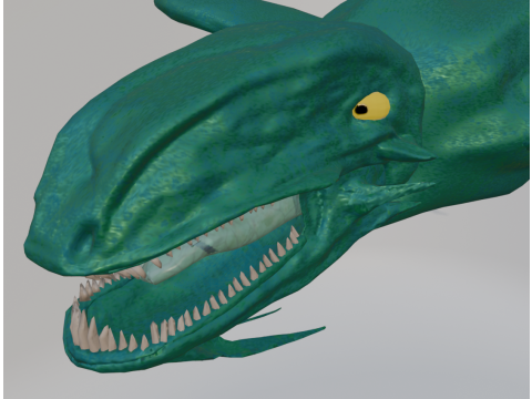 Leviathan 3D मॉडल