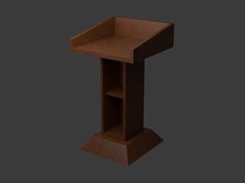 Podium 3D 模型