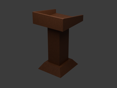 Podium 3D 模型