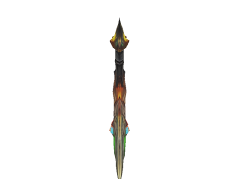 Arcane Dragon Staff 3D Model