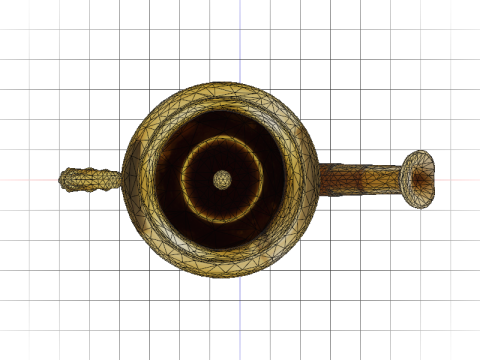 Bamboo Bliss Watering Can 3D Model