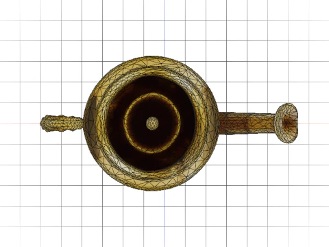 Bamboo Bliss Watering Can 3D Model