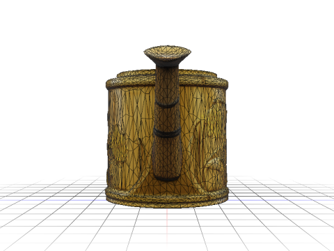 Bamboo Bliss Watering Can 3D Model