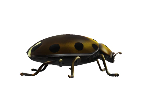 Codebox Bronze Ladybug 3D Model