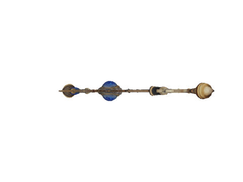 Codex Bronze Royal Scepter Modelo 3D