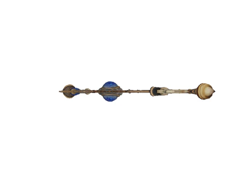 Codex Bronze Royal Scepter 3D Model