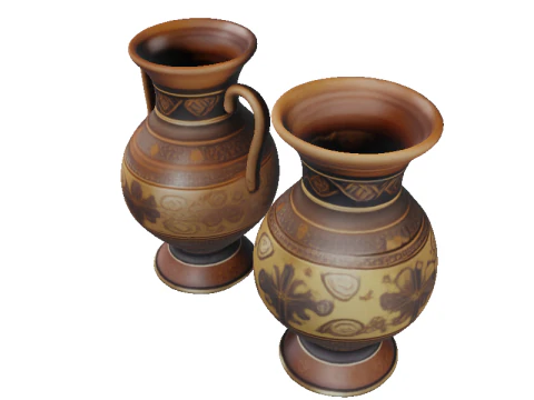 OPEN amphorae 3D Model