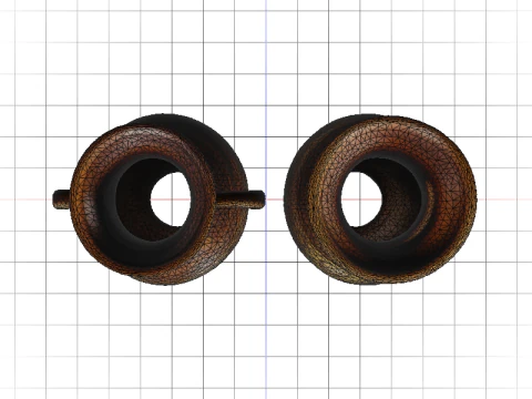 OPEN amphorae 3D Model