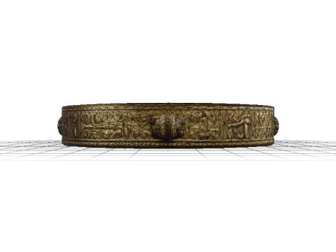 Codex Copper Ankh Bracelet 3D मॉडल