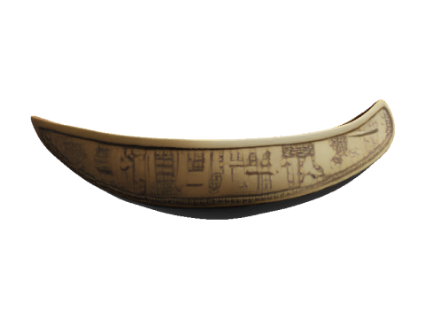 Pharaohs canoe Modelo 3D